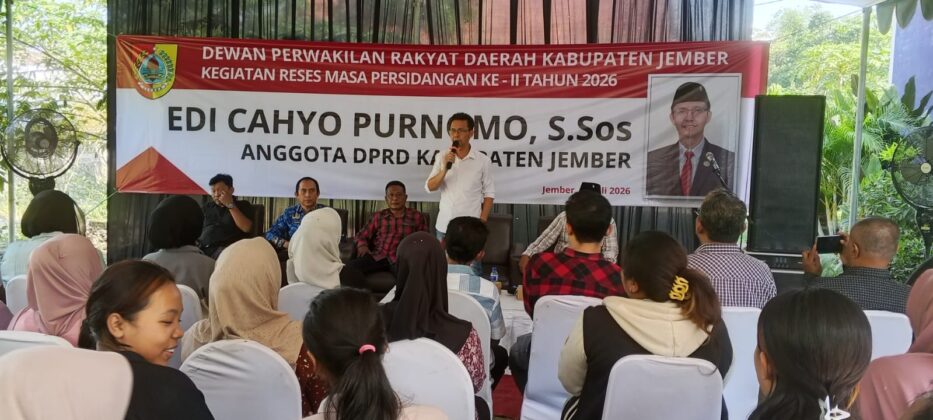 Reses di Pakusari Jember, Cak Ipung: Setiap Pembangunan Menggunakan Uang Rakyat, Masyarakat Berhak Mengawasi